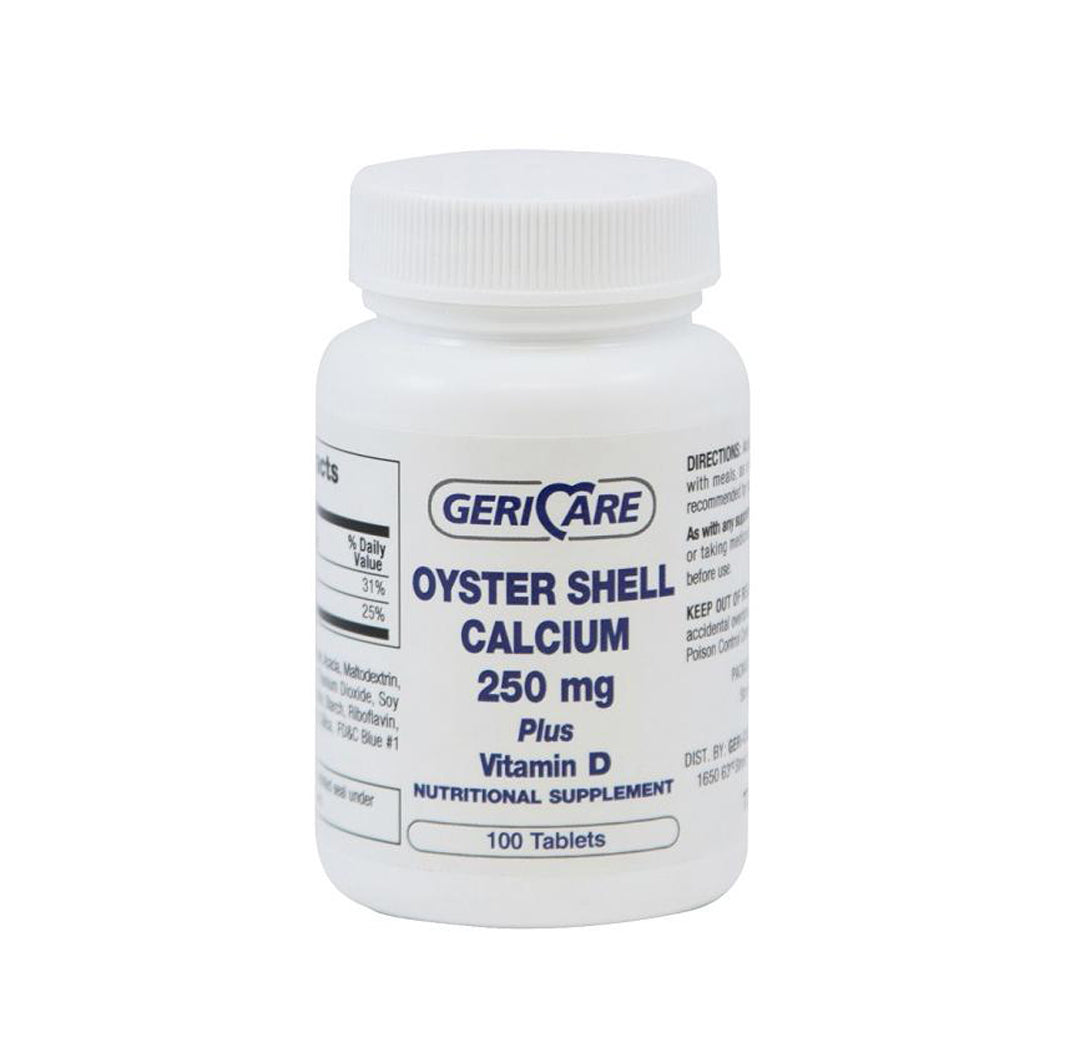Oyster Shell Calcium with Vitamin D Tablets