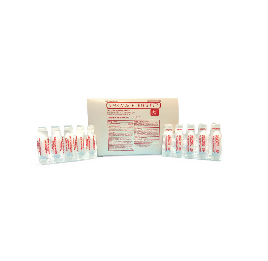 Magic Bullet Bisacodyl Suppositories