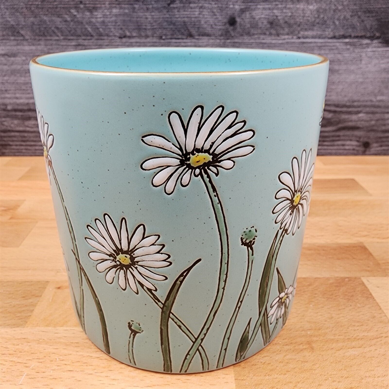 Spring Daisy & Bee Canister Embossed Set by Blue Sky 4