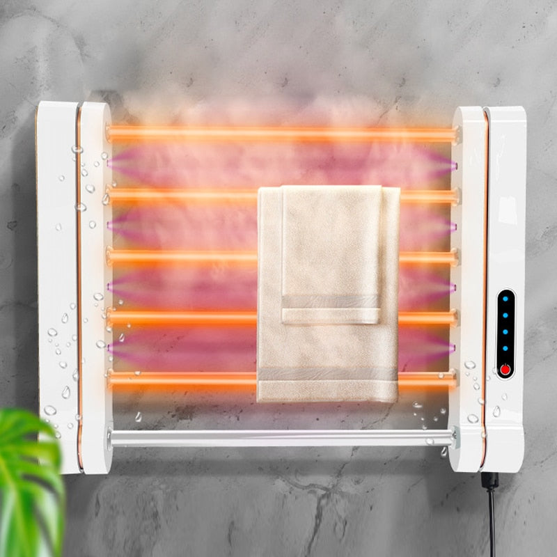 Smart Heated Towel Radiator with Automatic Temperature Control