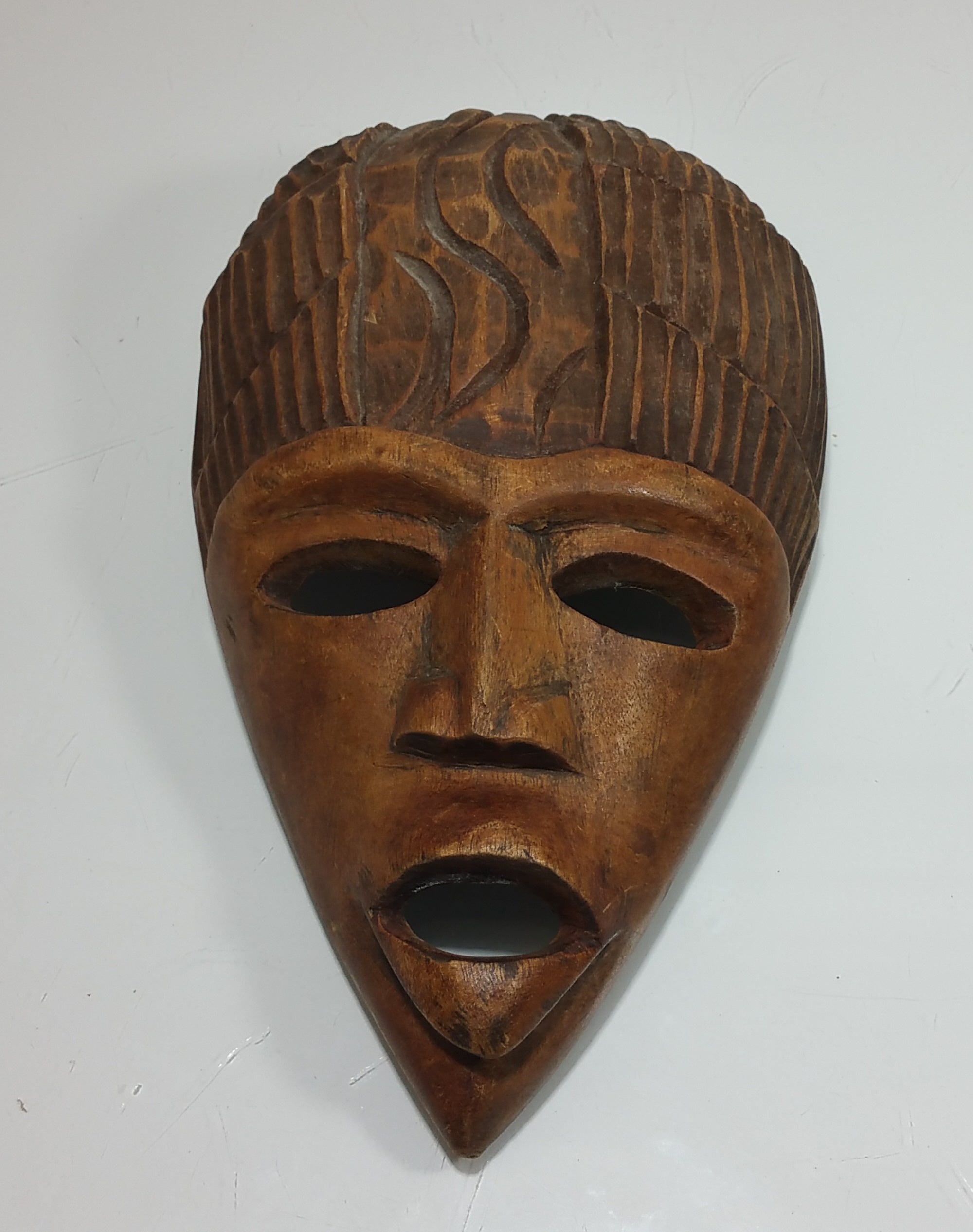 Hand Carved Wooden Mask