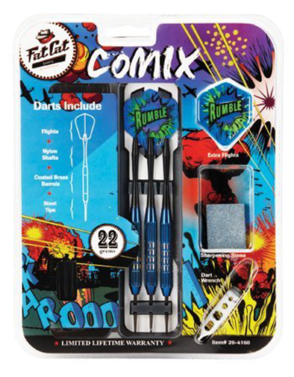 Fat Cat Comix Steel Tip 22gm