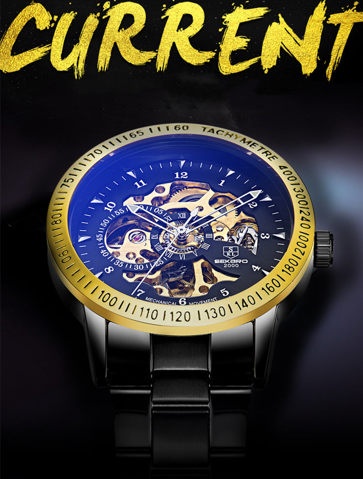 Mechanical Skeleton Men's Casual Watches