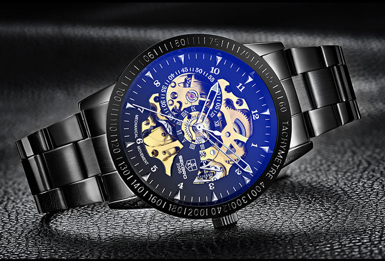 Mechanical Skeleton Men's Casual Watches