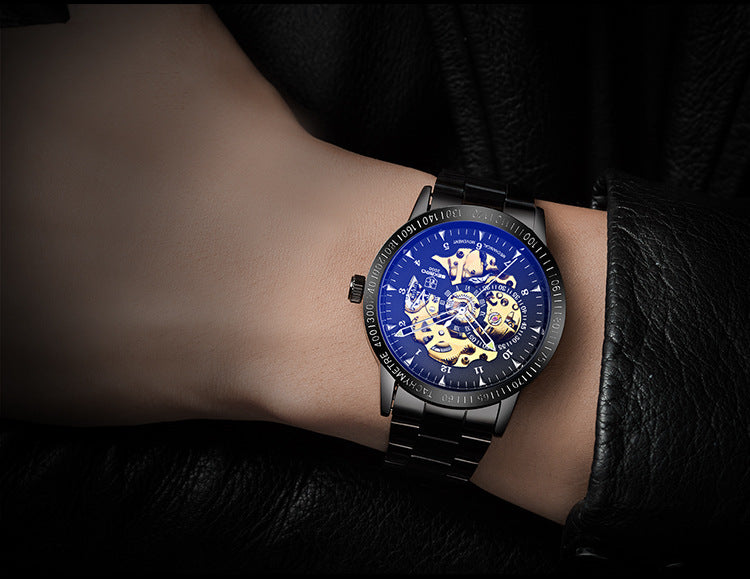 Mechanical Skeleton Men's Casual Watches