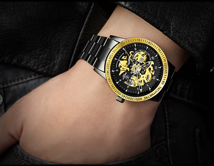 Mechanical Skeleton Men's Casual Watches
