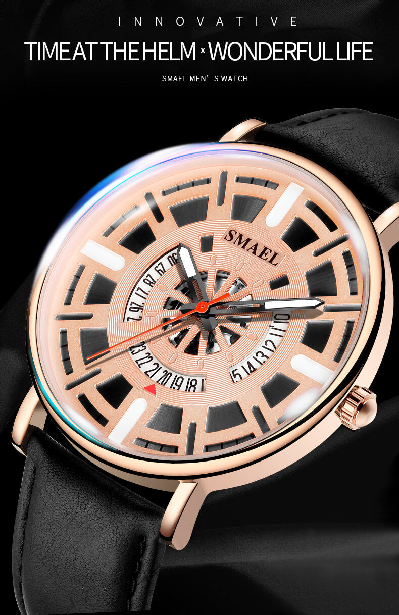 Big Dial Sport Quartz Watch
