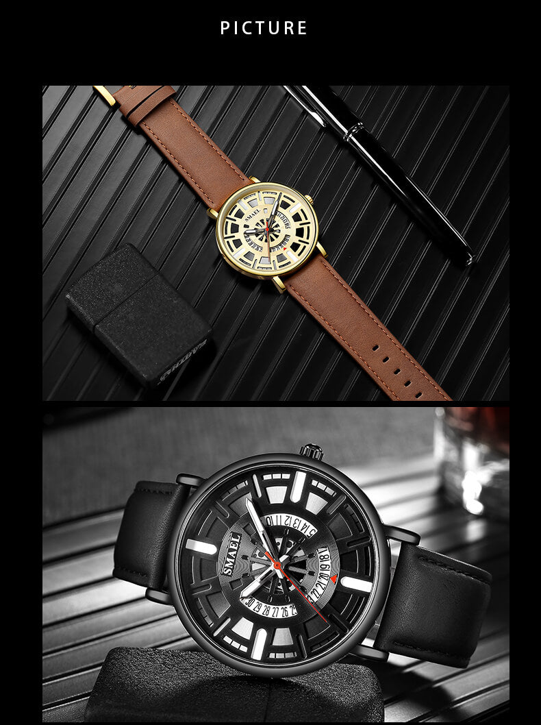 Big Dial Sport Quartz Watch
