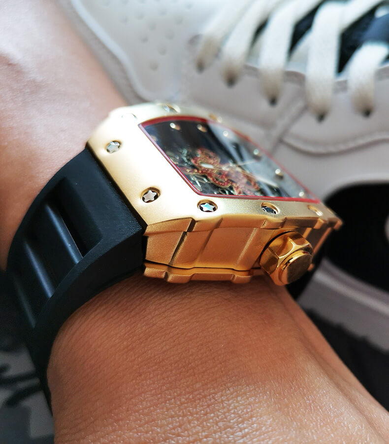 Wine Barrel Fashion Sports Watch