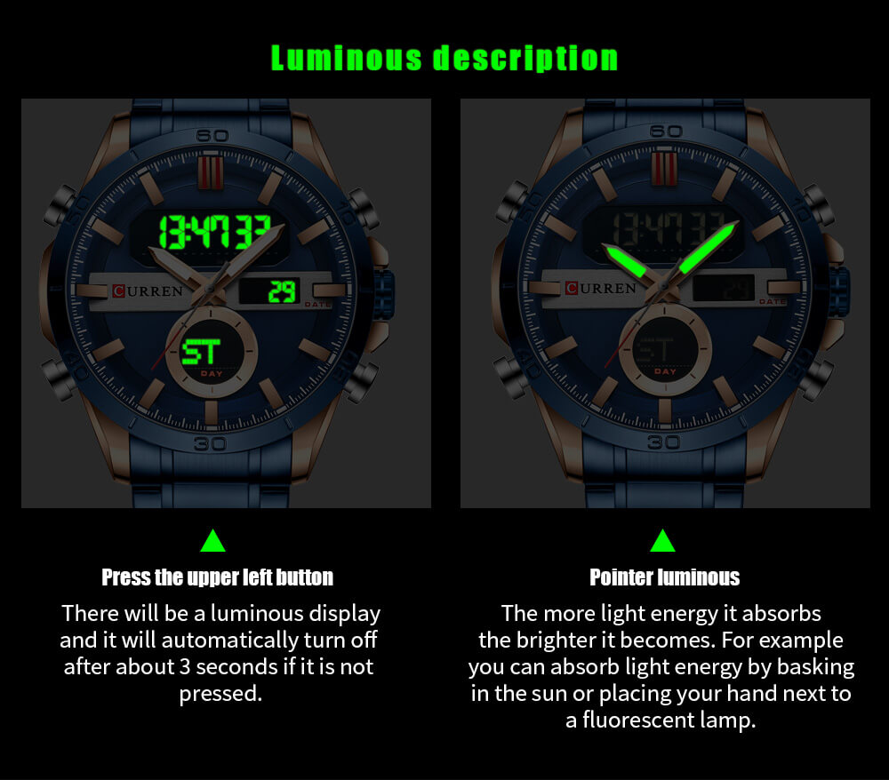 Sport Gold Men's Digital Watch