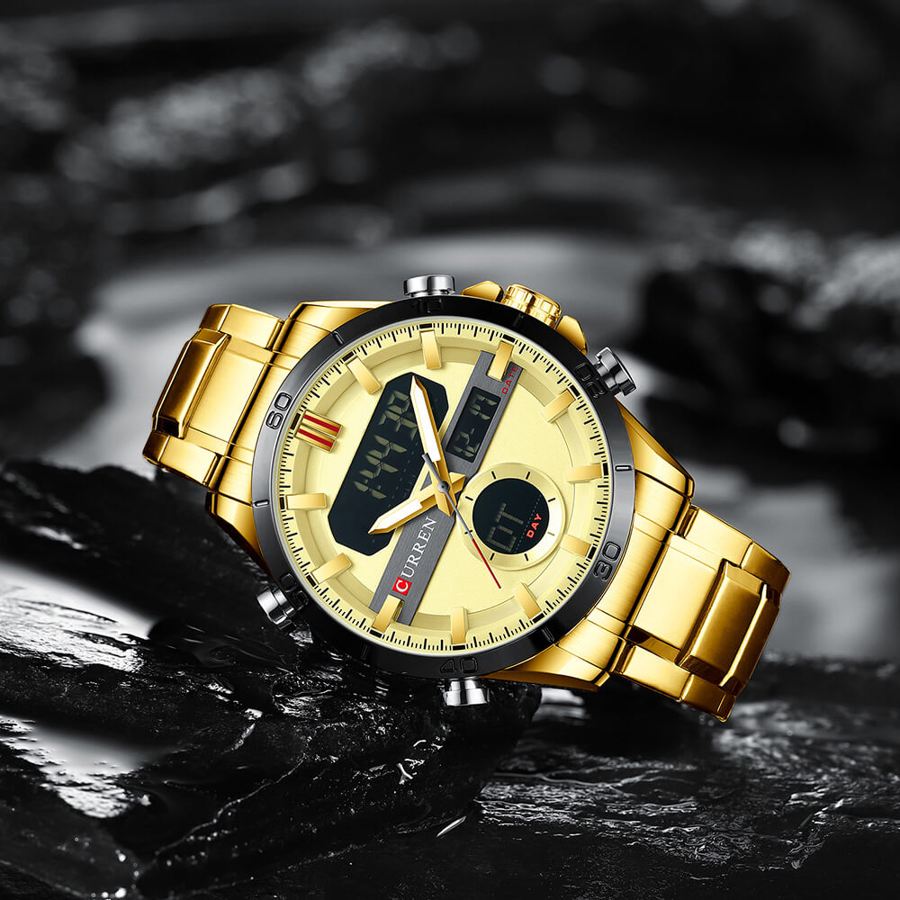 Sport Gold Men's Digital Watch
