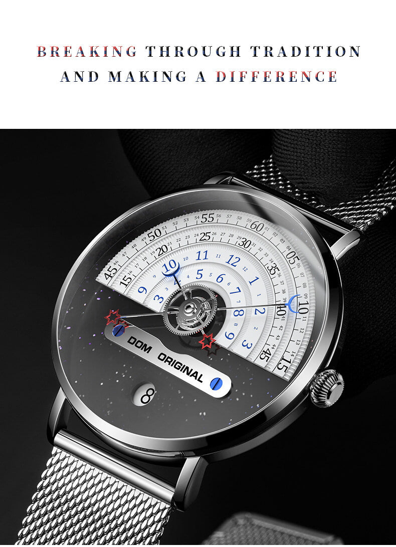 Big Round Dial Men's Fashion Watch