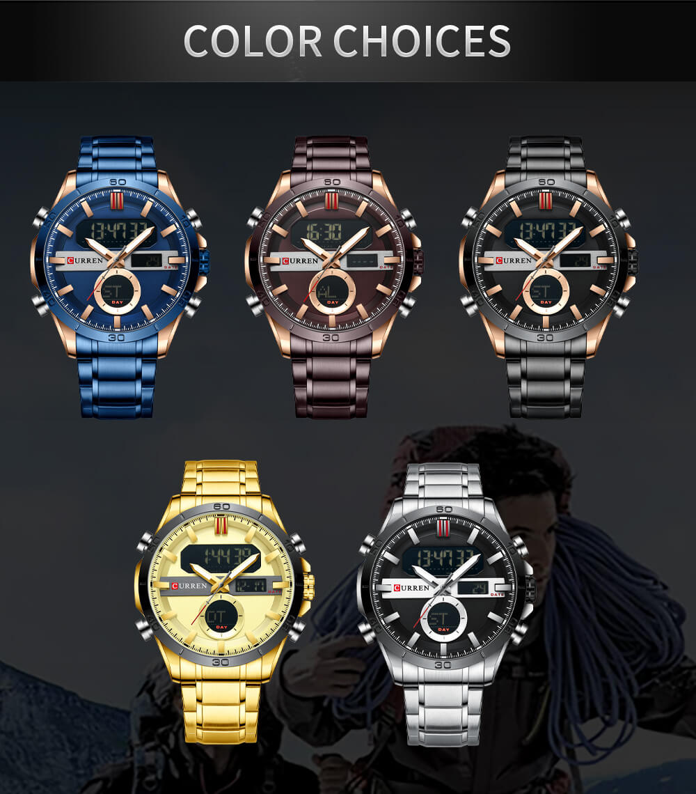 Sport Gold Men's Digital Watch