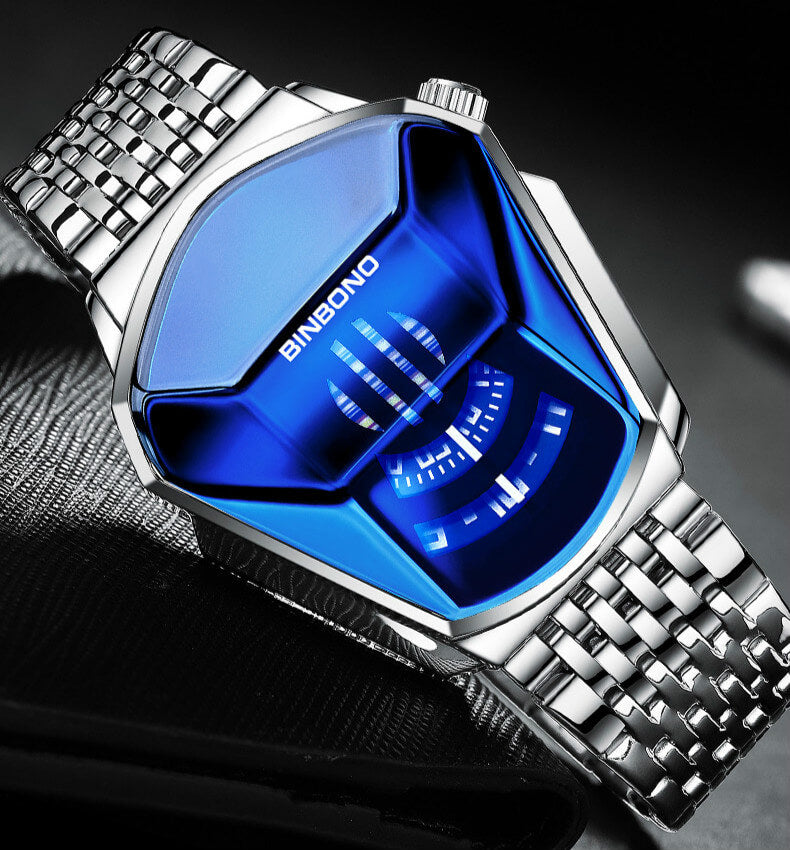 Locomotive Luxury Quartz Men's Watch