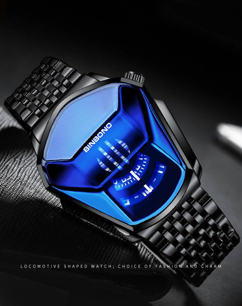 Locomotive Luxury Quartz Men's Watch