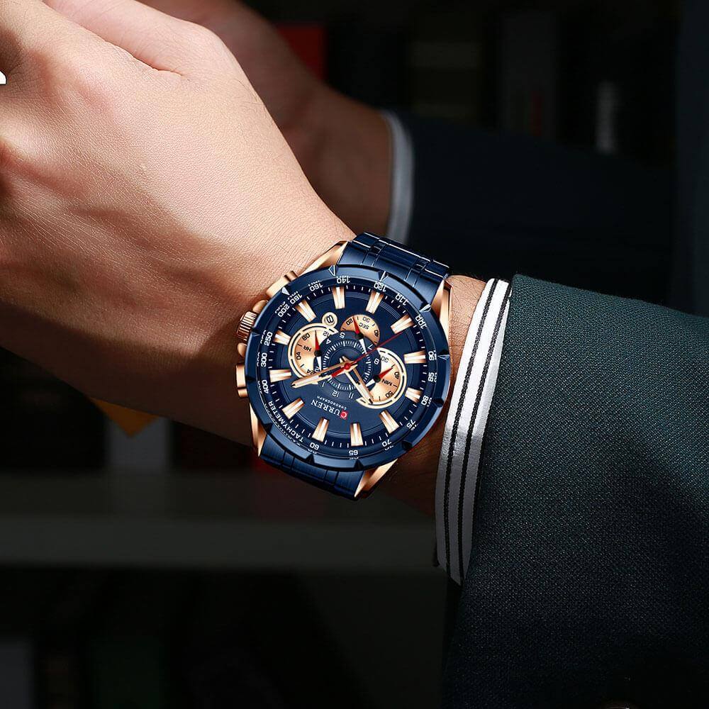 Chronograph Sport Quartz Wristwatch