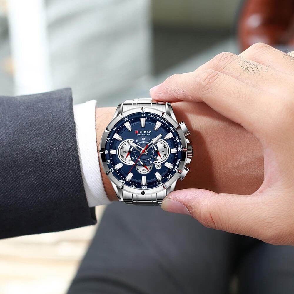 Chronograph Sport Quartz Wristwatch
