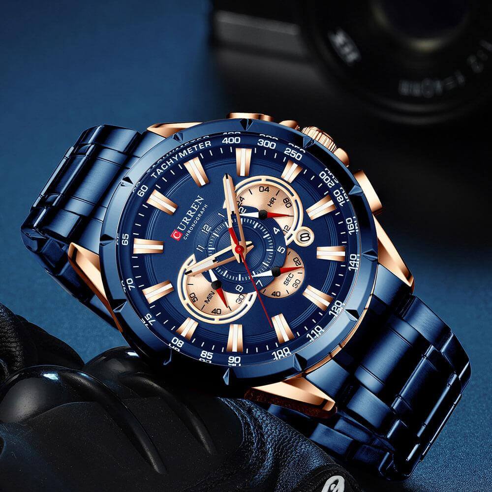 Chronograph Sport Quartz Wristwatch