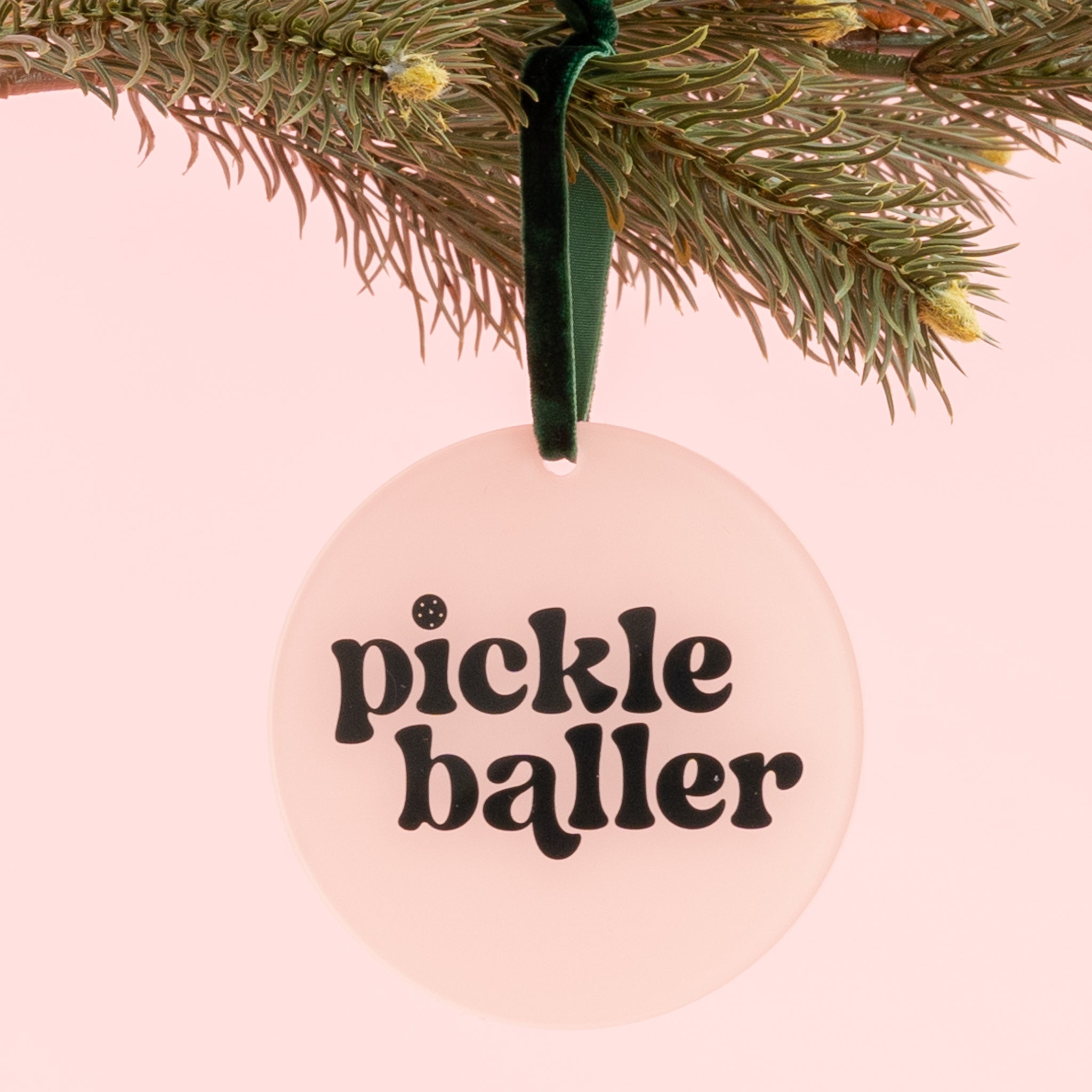 Tree Ornament-Pickleballer