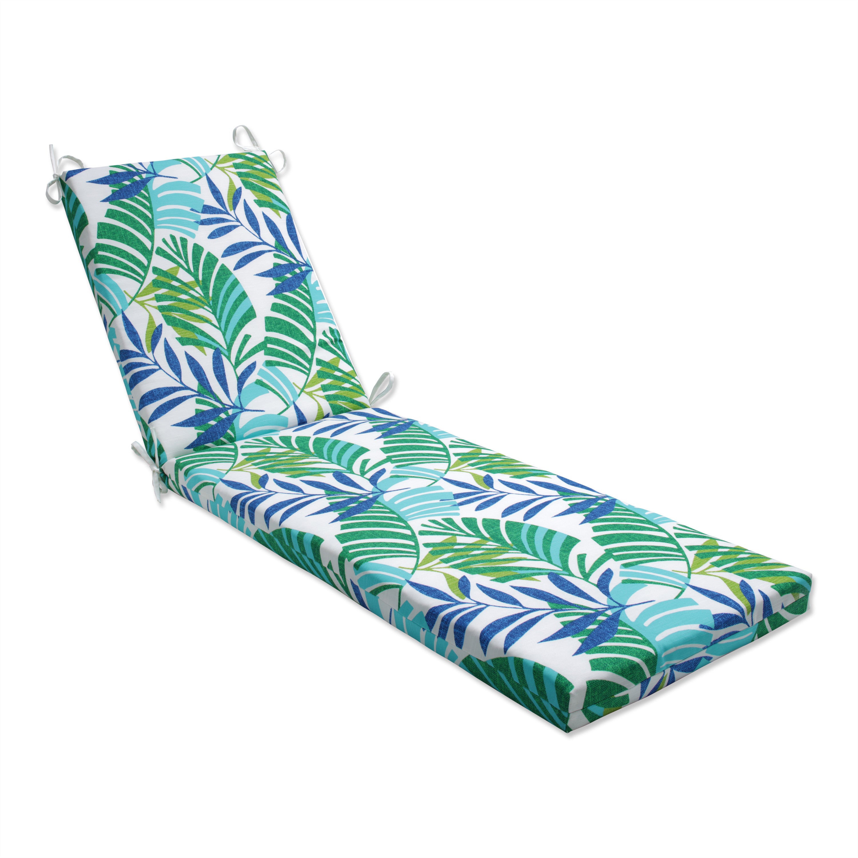 Islamorada Blue/Green Chaise Lounge Cushion 80X23X3