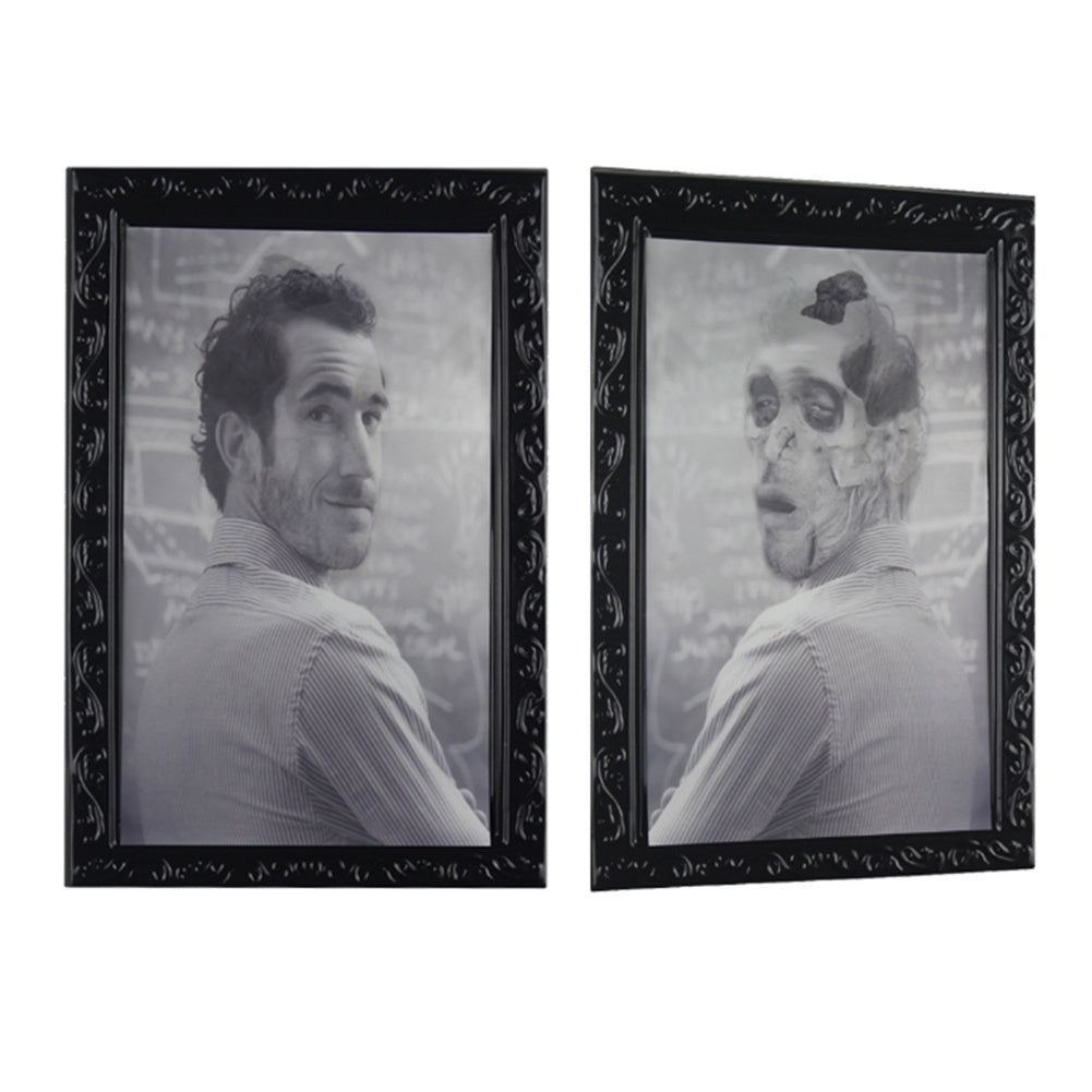 Halloween 3D Spooky Scary Portrait Picture Changing Face Photo