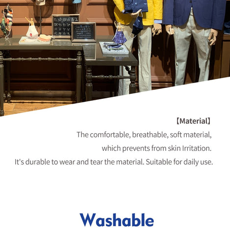 washable mouth cover