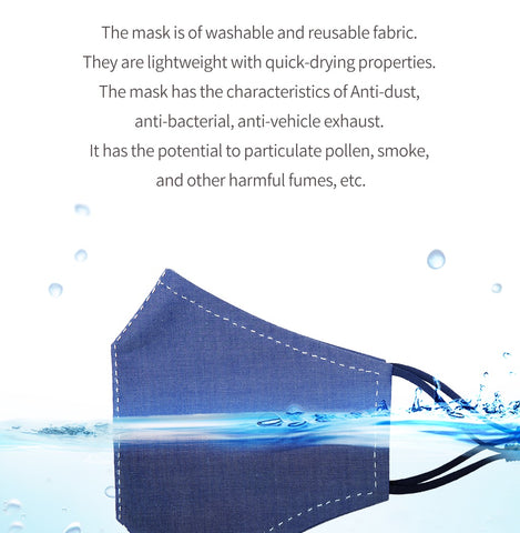 washable mouth cover