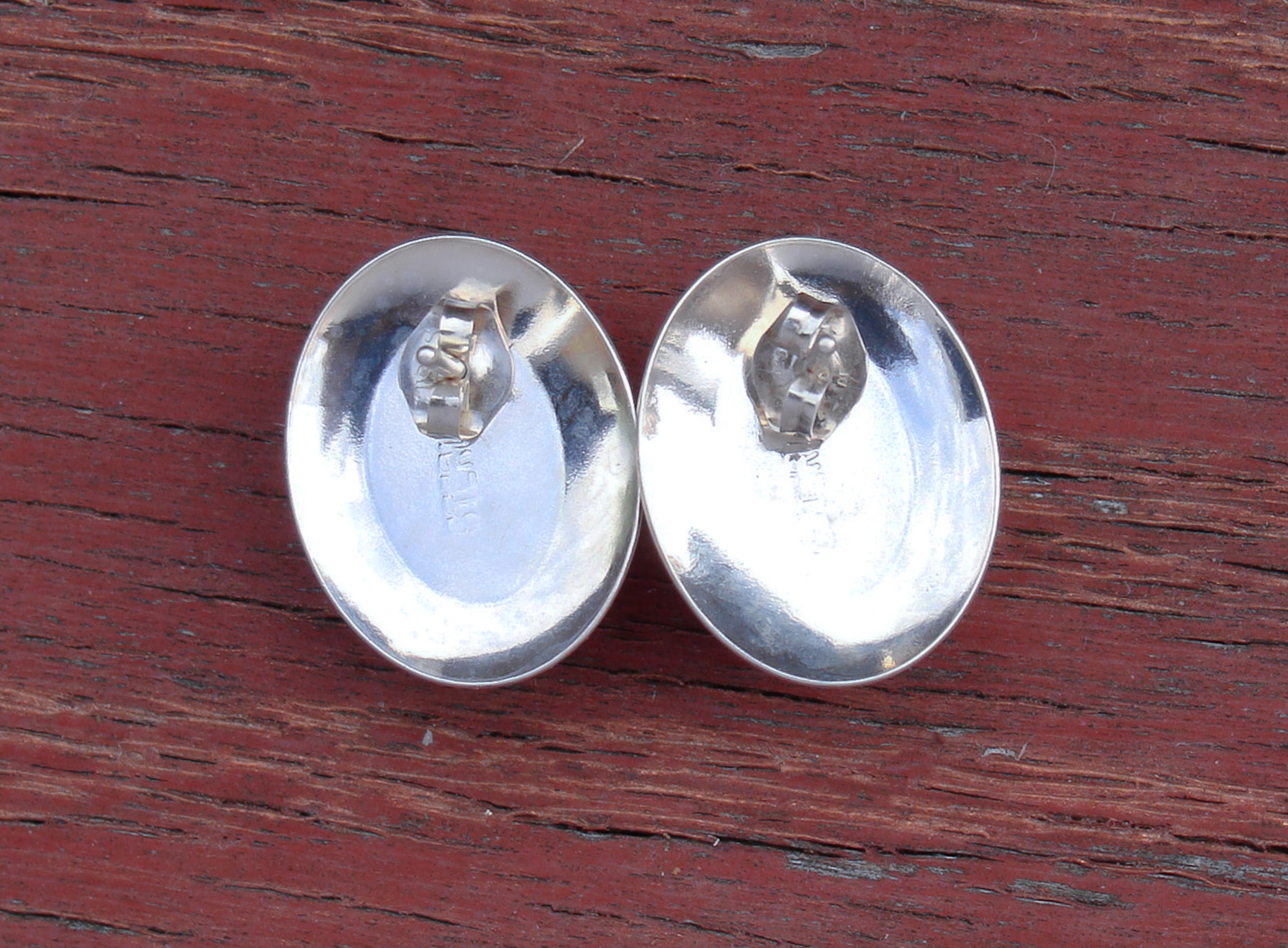 Navajo Crazy Lace Agate Post Earrings