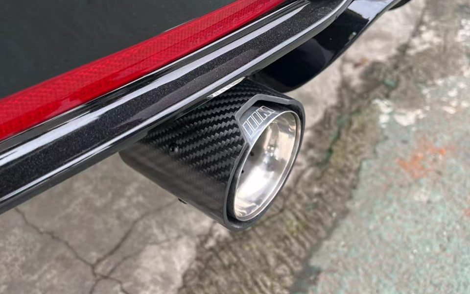 BMW Carbon Fiber Exhaust Pipe