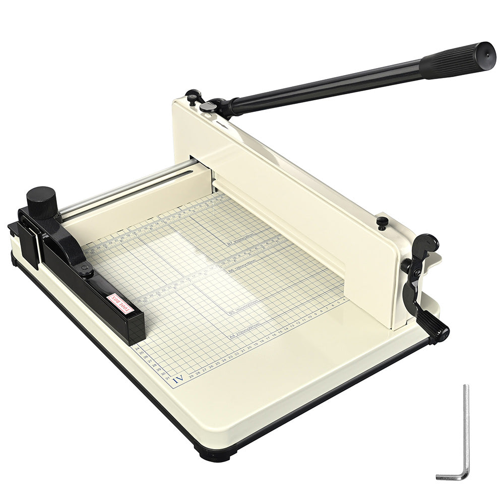  12" Steel Manual Guillotine, Paper Cutter and Trimmer 