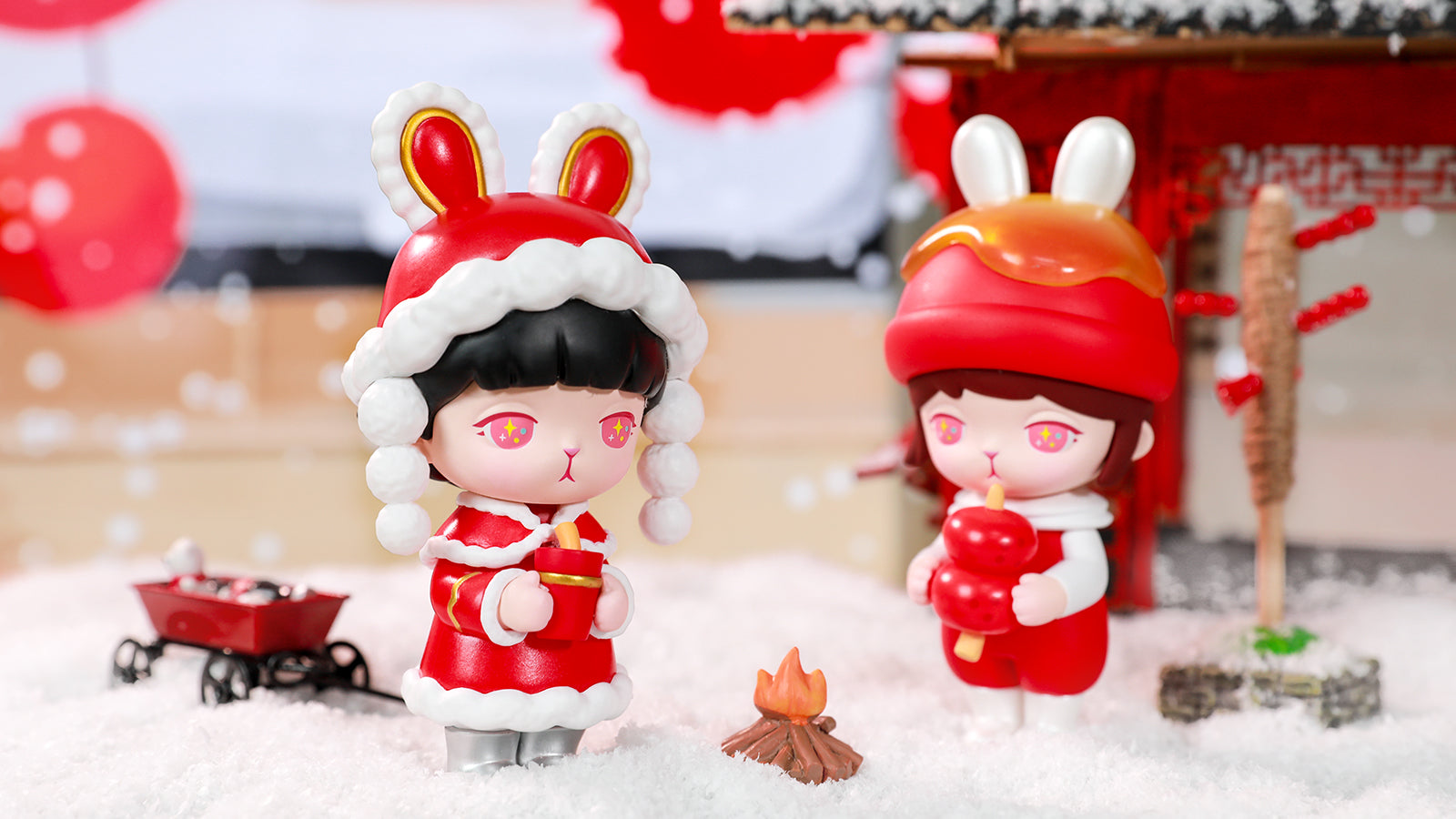 Details about   POP MART x BUNNY Winter Series Snow Mini Figure Designer Art Toy Figurine 