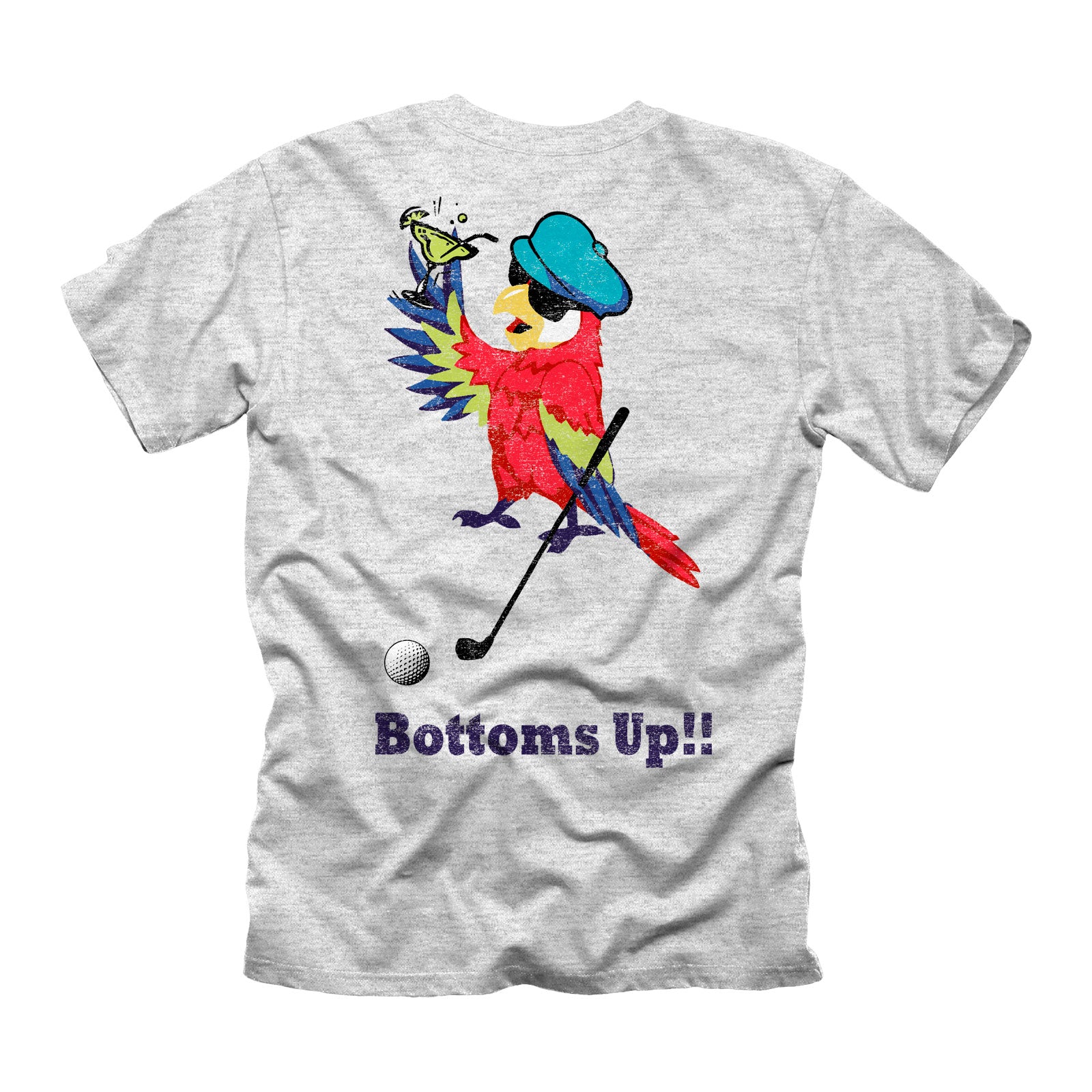 BOTTOMS UP PLAY 9 T-SHIRT