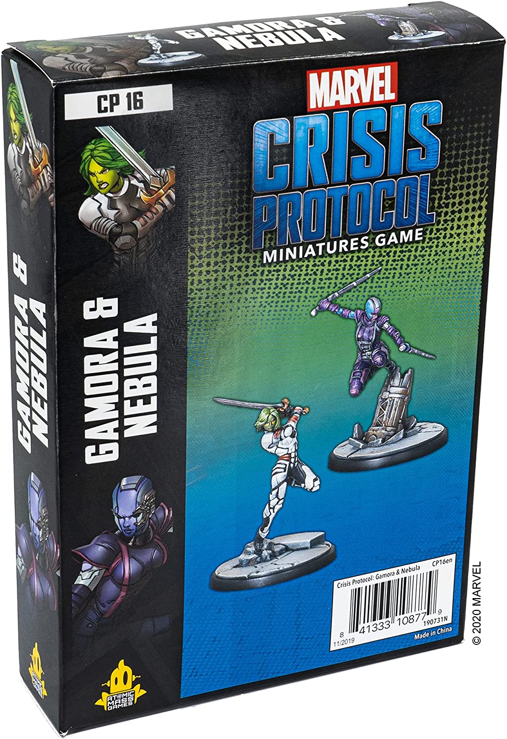 Marvel Crisis Protocol Miniature Gamora & Nebula pack
