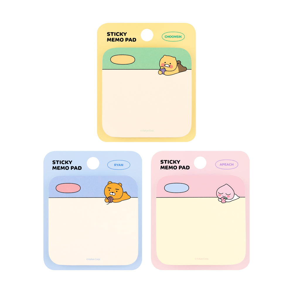 [Kakao Friends, Little Friends] Sticky Memo Pad