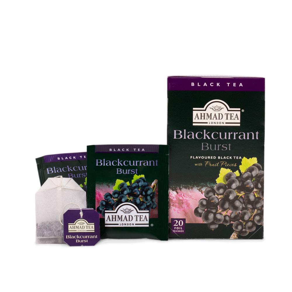 Ahmad Tea - Blackcurrant Burst Black Tea 20tb (Case of 6)