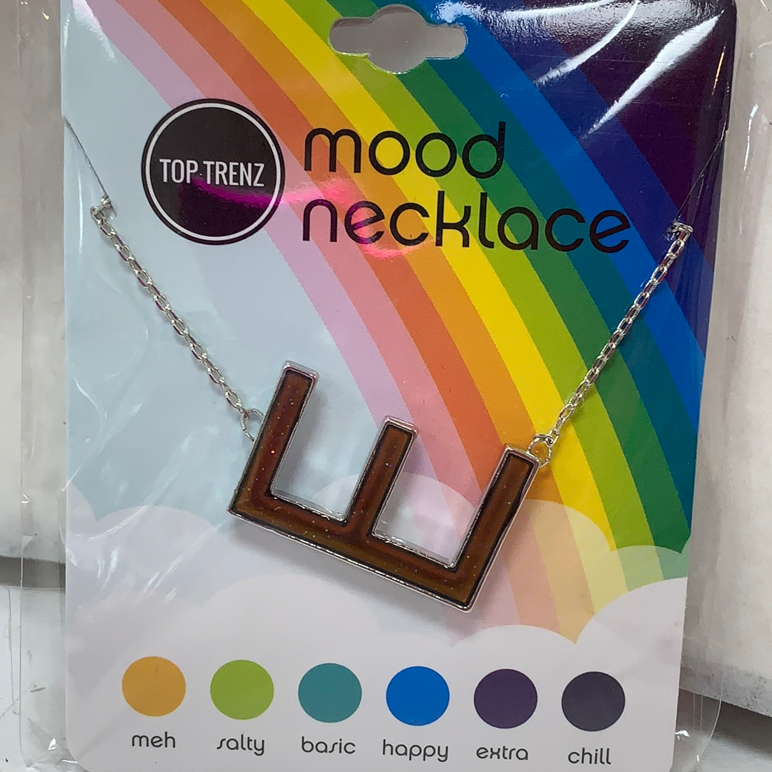 Mood Changing Initial Necklace-Click to pick your Letter!