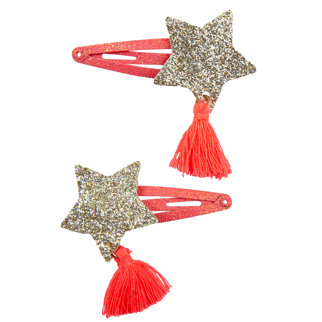 Boutique Sassy Tassy Star Hair Clips