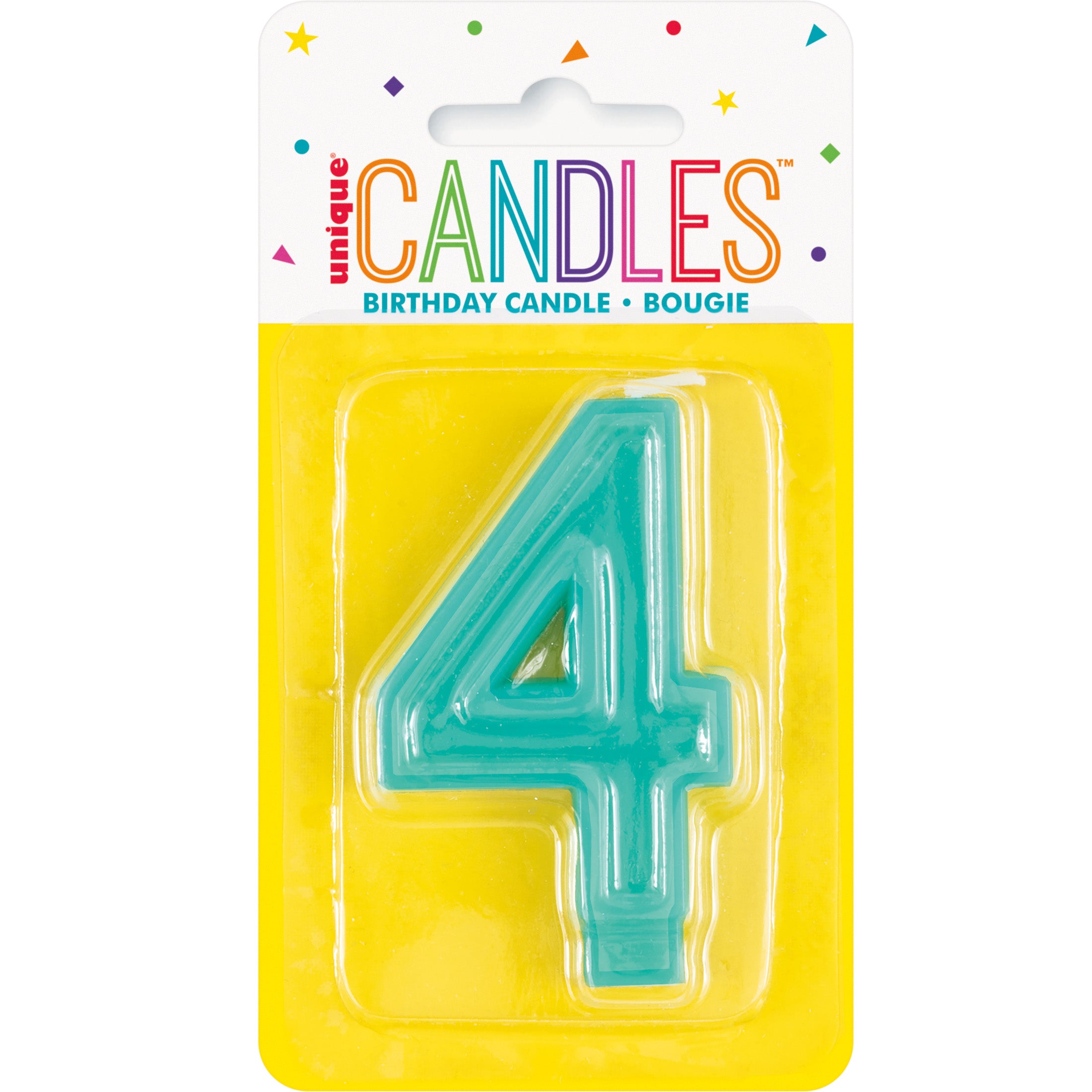 NUMERAL BDAY CANDLE #4