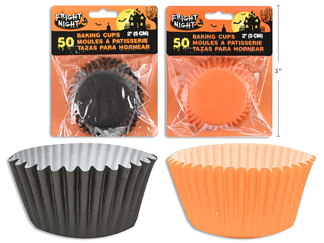 Halloween Solid Colors Baking Cups