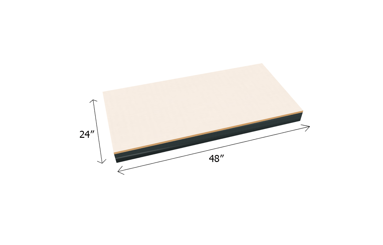 Bulk Shelving Extra Shelf 1500 lb. Capacity - 3/4