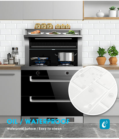 Oil / waterproof: easy-to-clean 3D tiles for kitchen