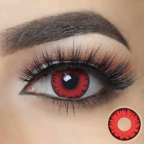 Twilight Red Volturi Vampire Contacts