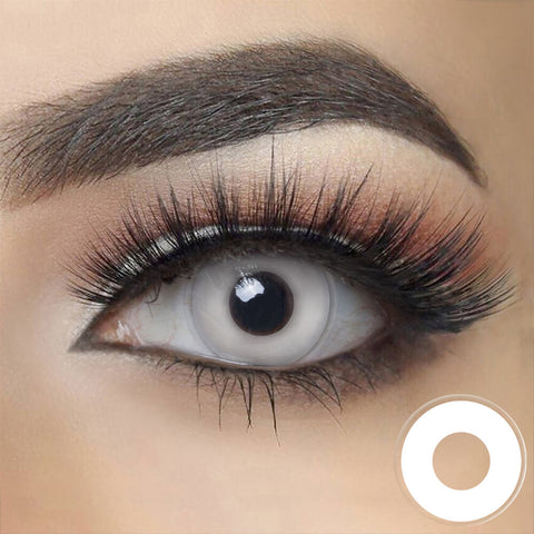 Whiteout Halloween Contacts