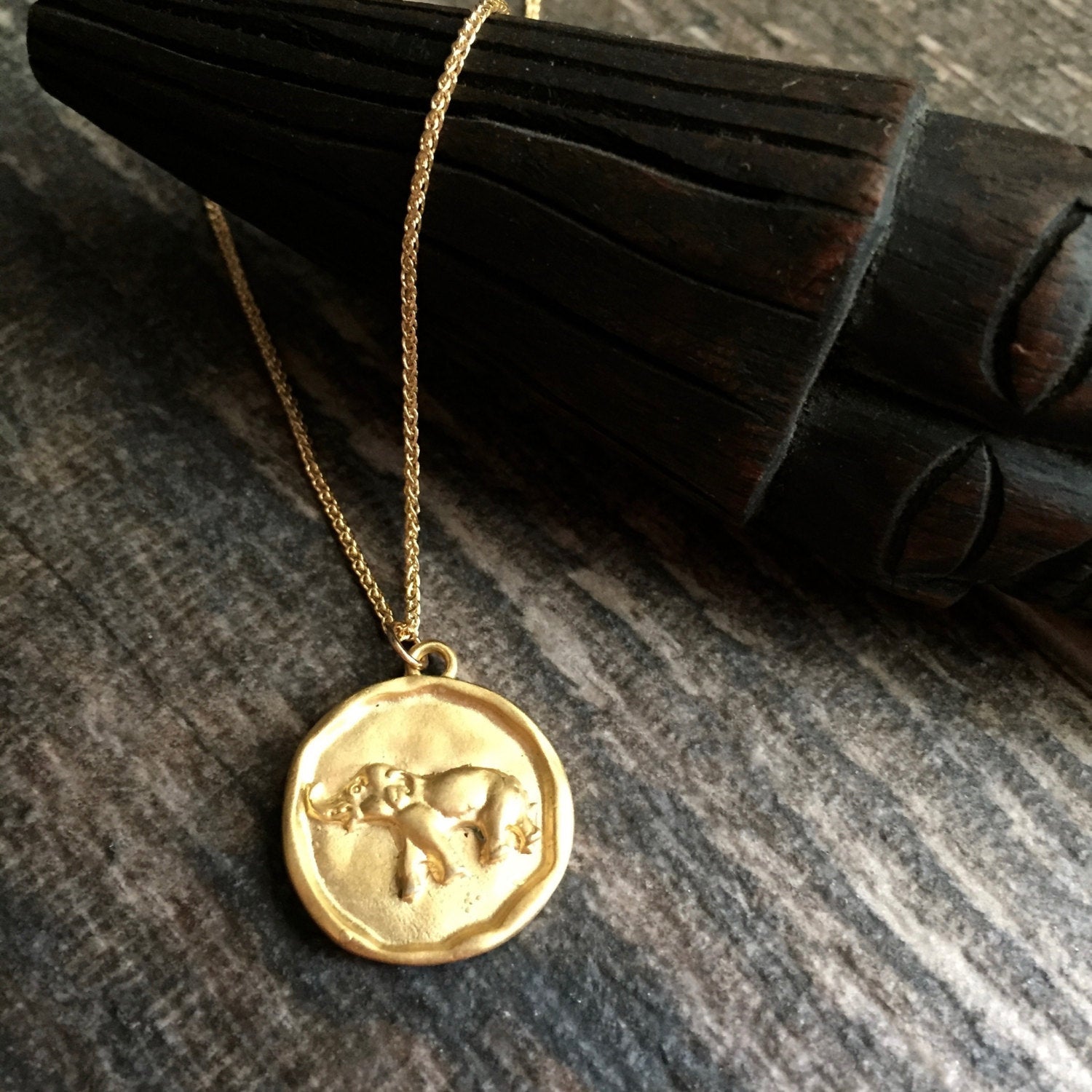 Oliphant Elephant Necklace