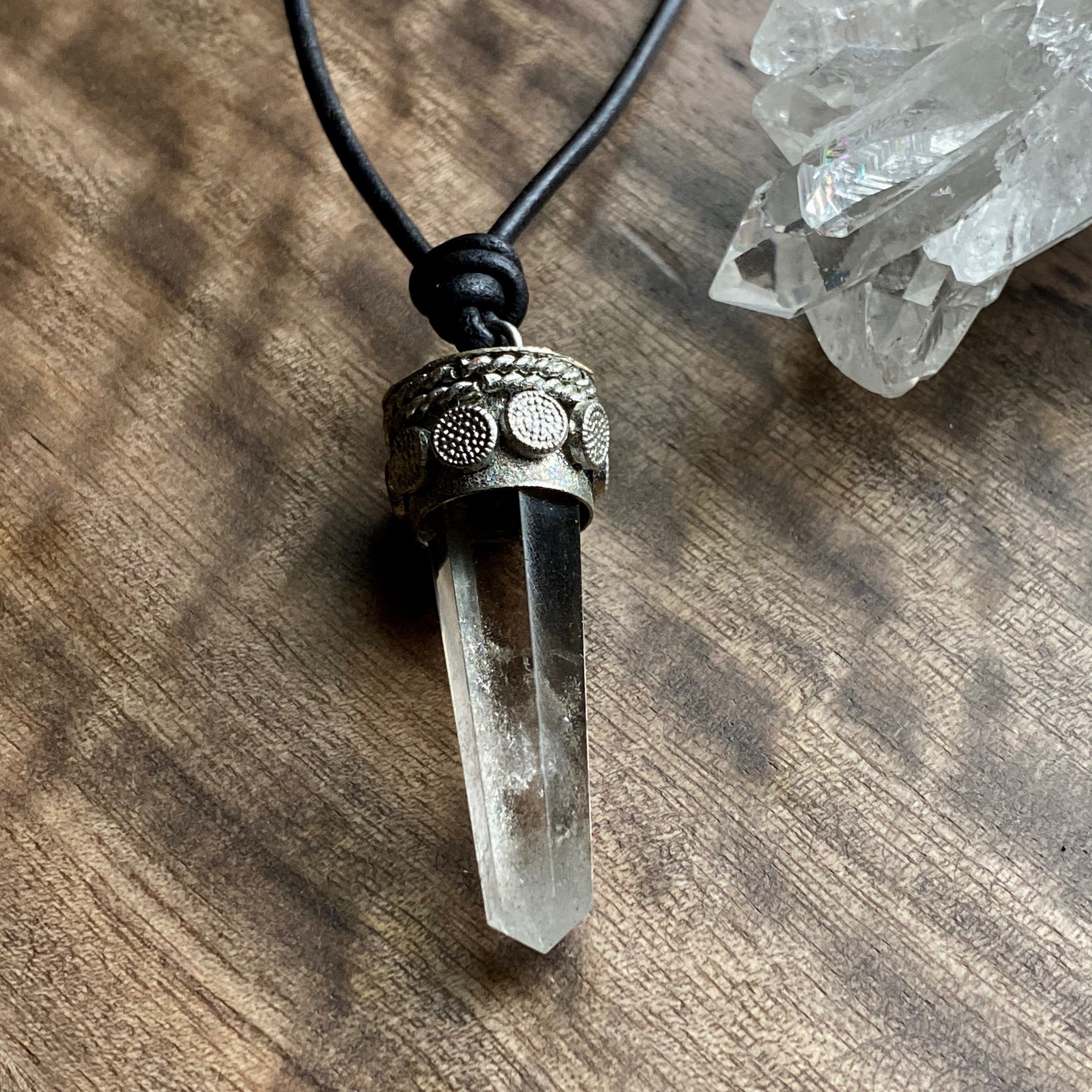 Base Camp Himalayan Quartz  Pendant Necklace