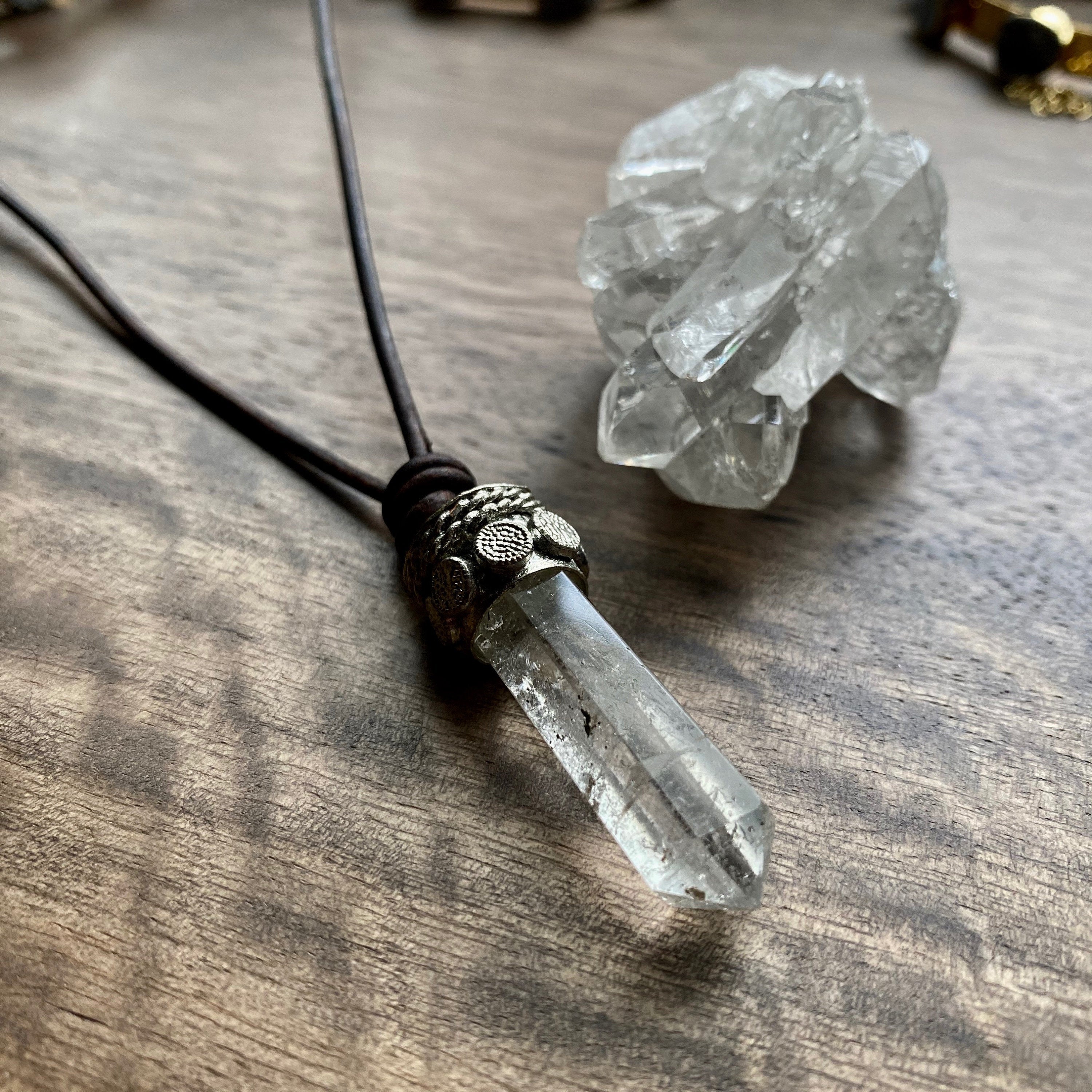 Base Camp Himalayan Quartz  Pendant Necklace