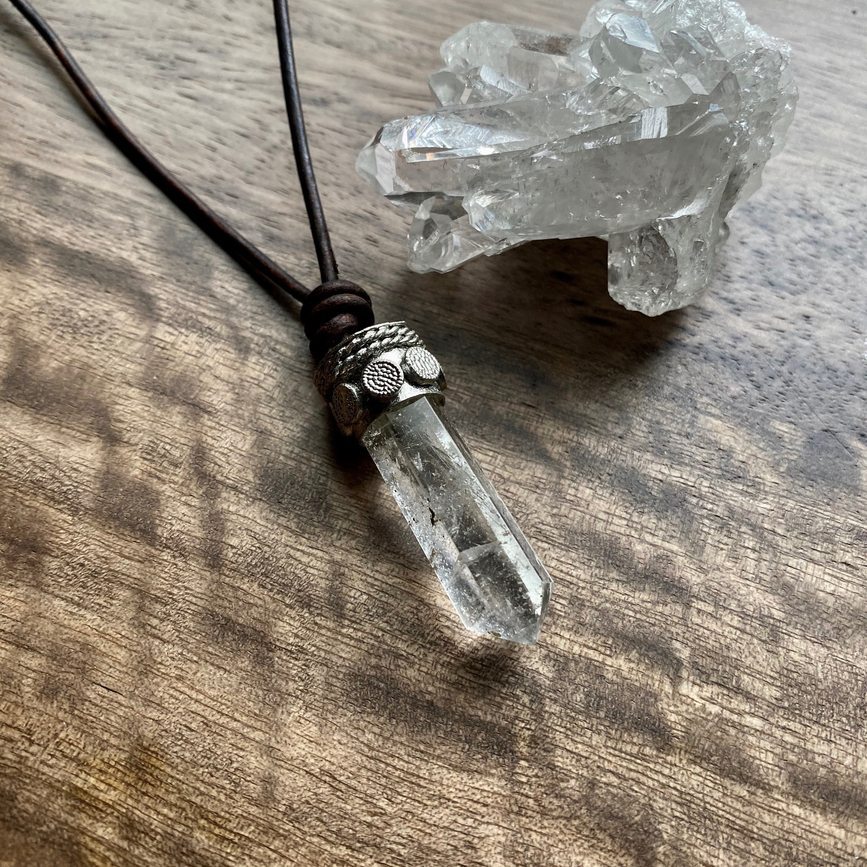 Base Camp Himalayan Quartz  Pendant Necklace