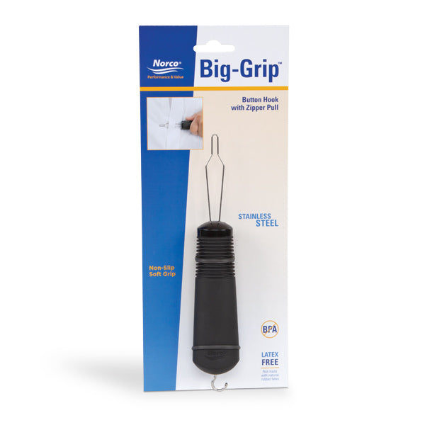 Norco Big-Grip? Button Hook with Zipper Pull