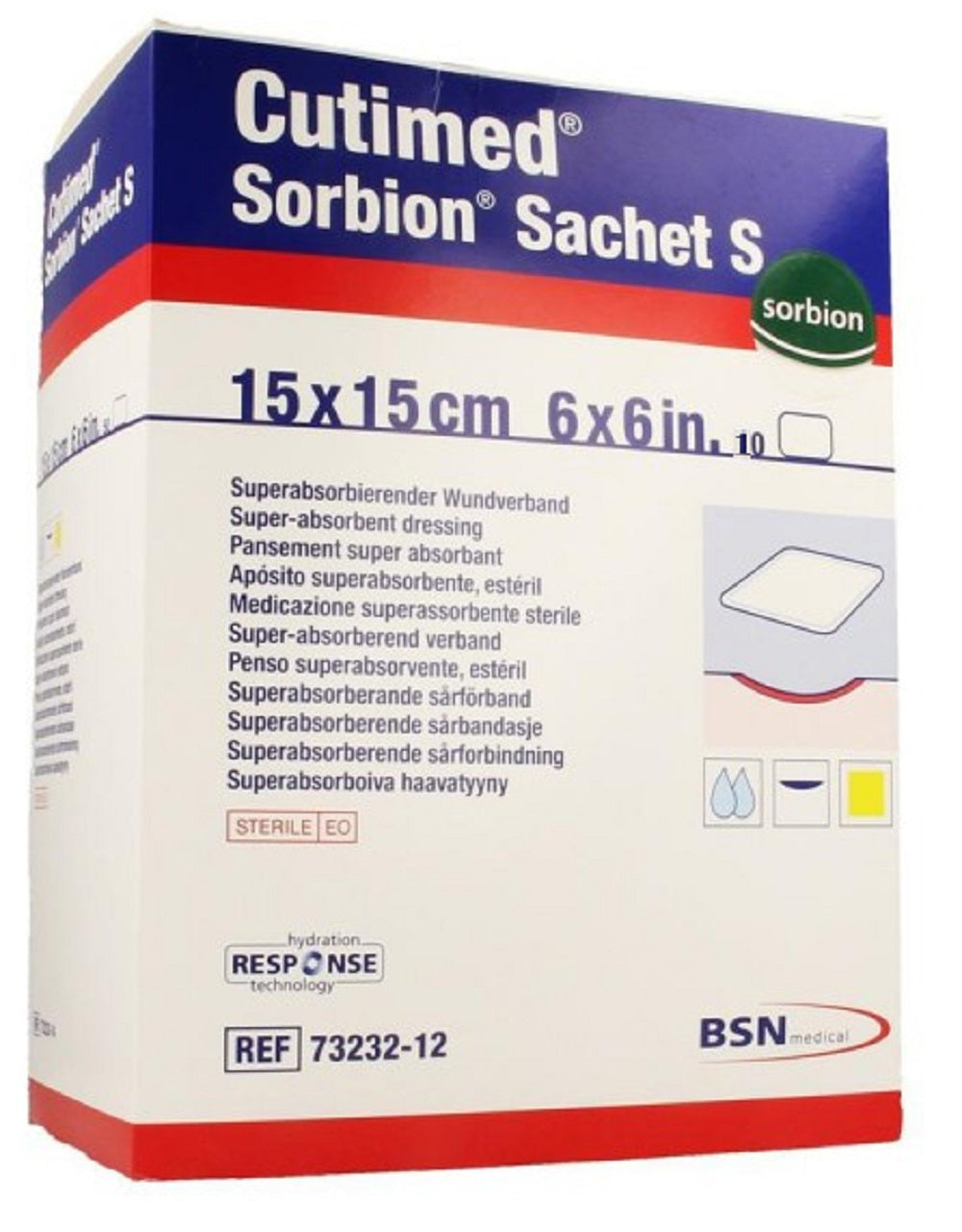 BSN Medical Cutimed Sorbion Sachet S Dressing