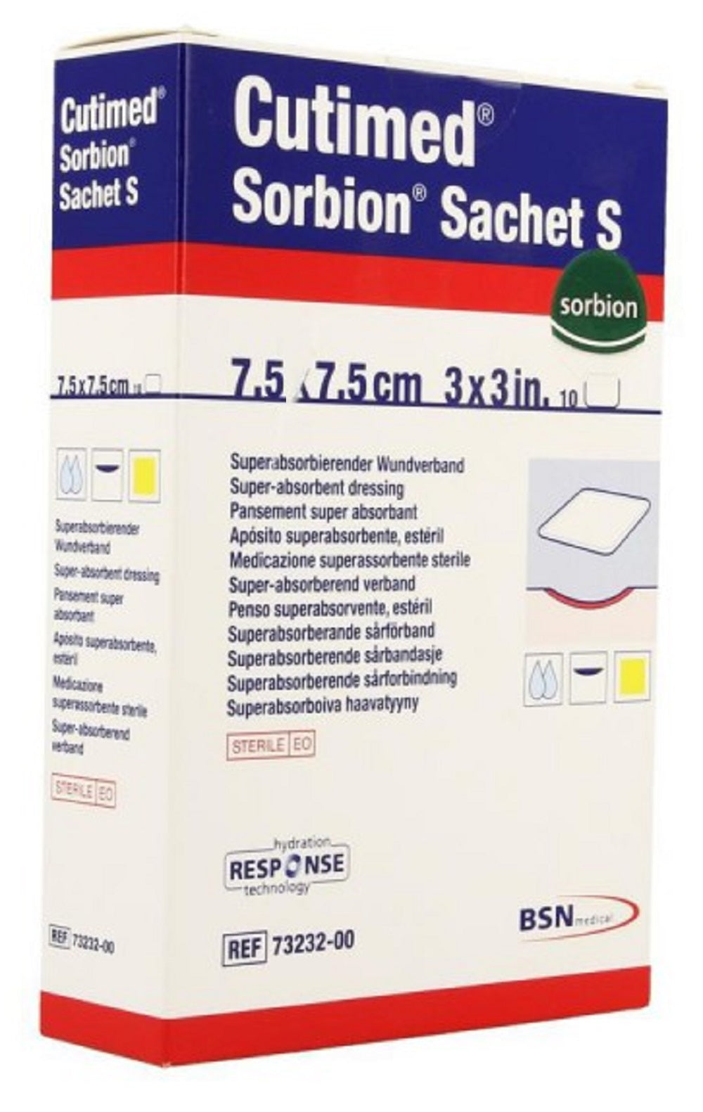 BSN Medical Cutimed Sorbion Sachet S Dressing